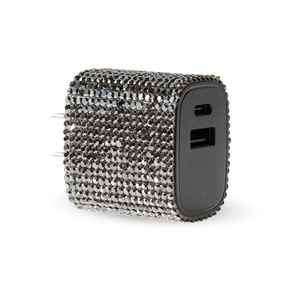 USB Type-C & bling dual wall charger 3.1A