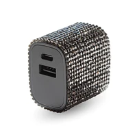 USB Type-C & bling dual wall charger 3.1A