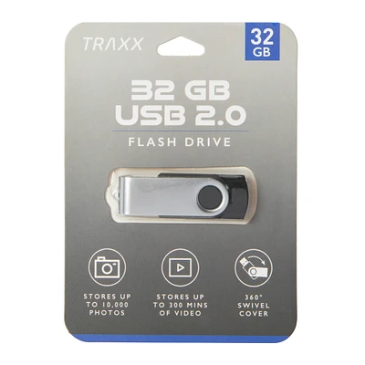 32GB USB 2.0 flash drive