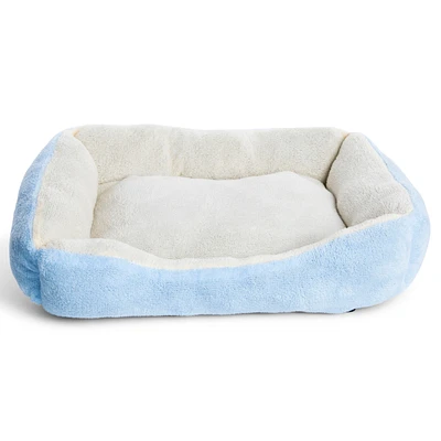 plush cuddler pet bed 14in x 20in