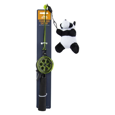 cat fishing rod toy