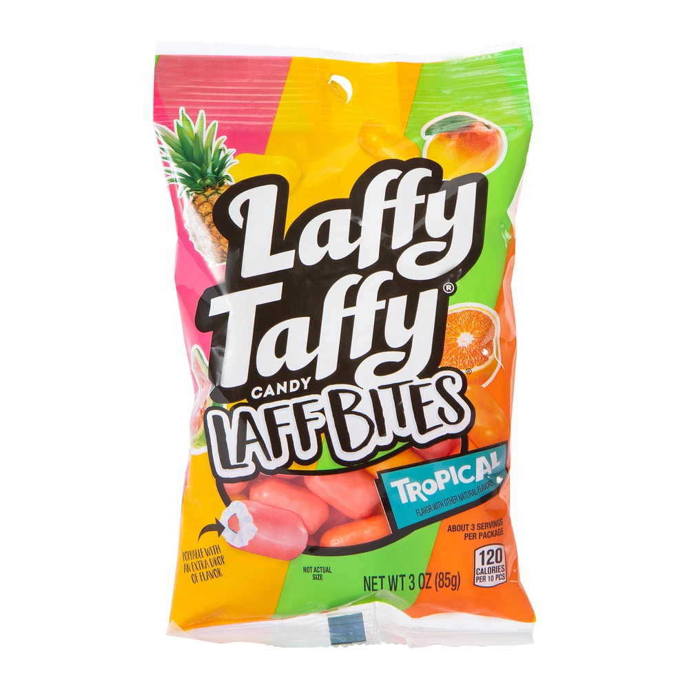 laffy taffy® tropical candy laff bites® 3oz