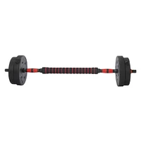 42 lb. adjustable barbell & dumbbell weights set