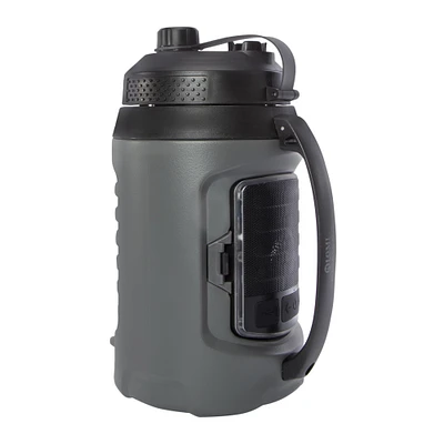 fitness multifunctional rugged bluetooth® LED speaker & water jug 64oz