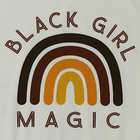 black girl magic graphic tee