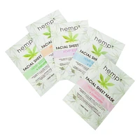 my beauty spot® hemp+ facial sheet masks 5-pack