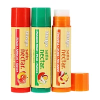 blistex® satin nectar flavored lip balm 3-pack