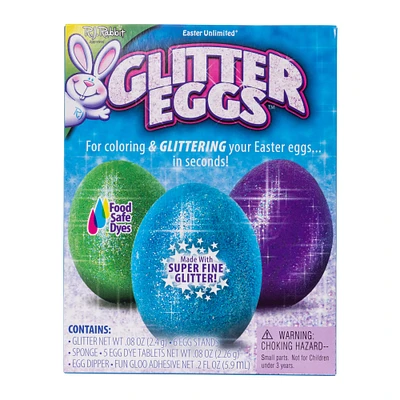 glitter eggs easter egg dye kit