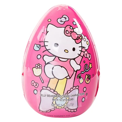hello kitty® jumbo easter egg with candy & stickers