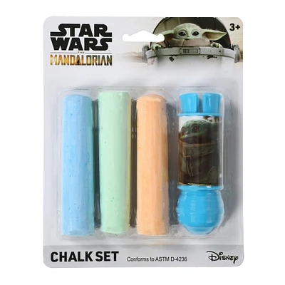 Star Wars jumbo chalk set with holder 4-piece