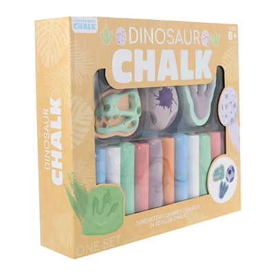 dinosaur chalk set 27-piece set