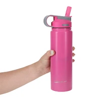 Hydroclear Water Bottle With Straw 32oz