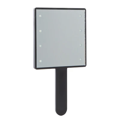 LED mini mirror with handle