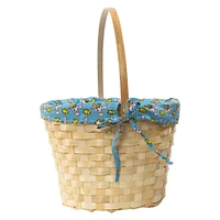 woven easter basket 10in