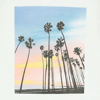 palm tree graphic tee