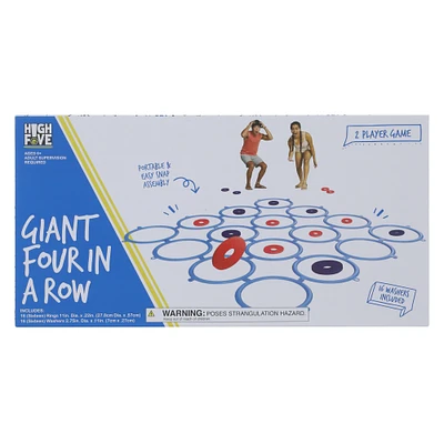 high five® giant 4-in-a-row ring toss game set