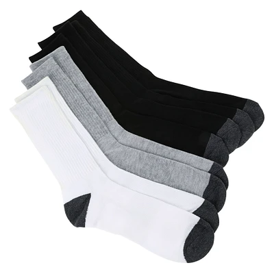 series-8 fitness™ mens performance crew socks 4-pack