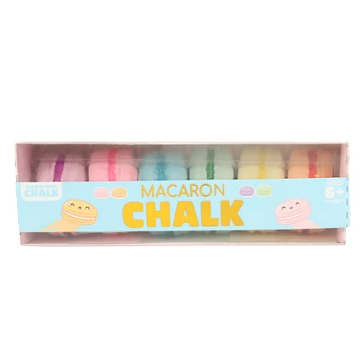 macaron shaped chalk 6-pack
