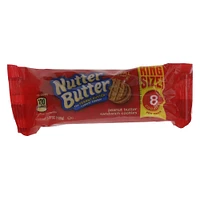 nutter butter® king size peanut butter cookies 8-count