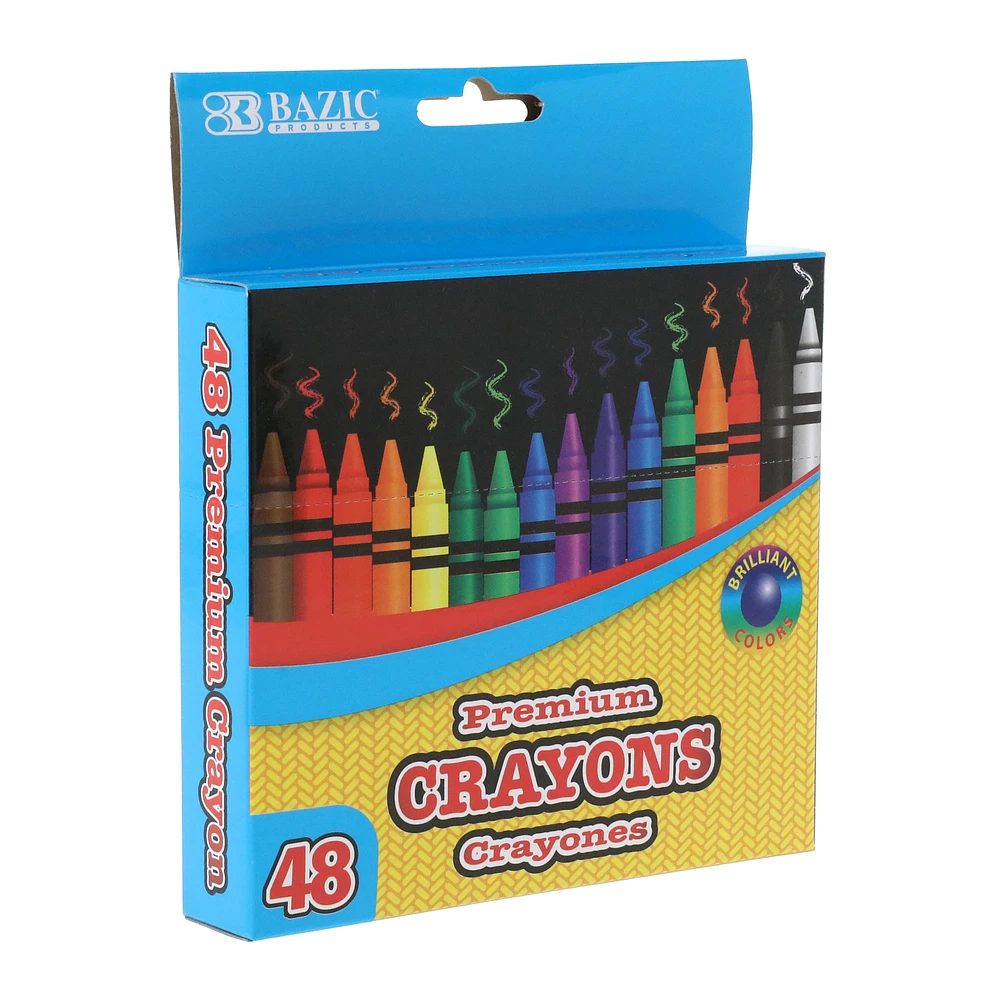 48-count premium crayons