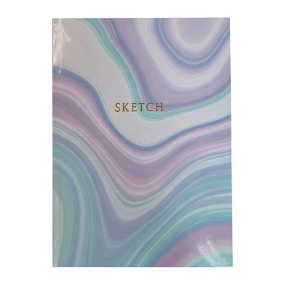 marble sketchbook 8in x 11in 96-sheets