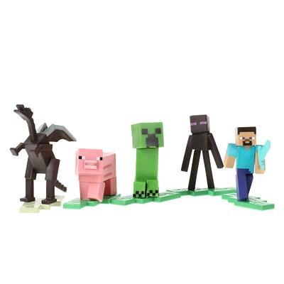 minecraft™ micro figures 5-pack