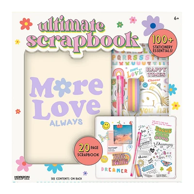 ultimate scrapbook kit with 100+ stationary essentials