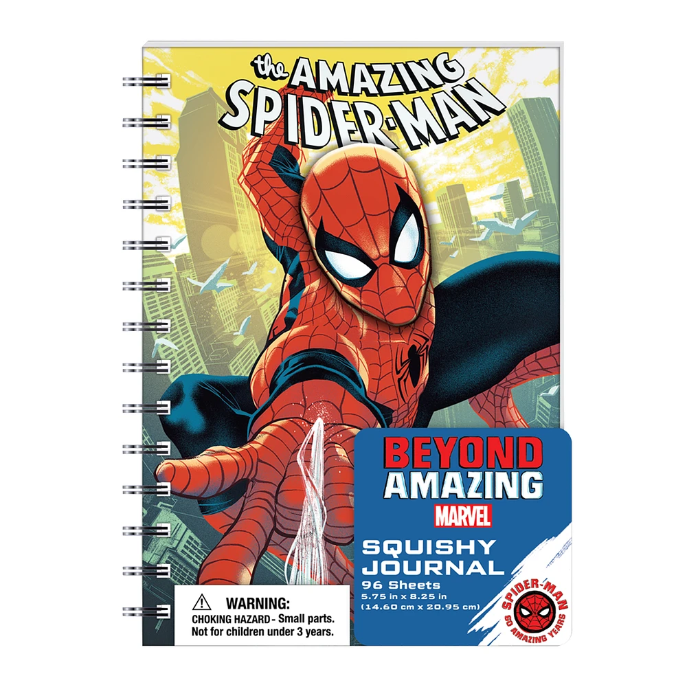Spider-Man squishy journal 6in x 8in