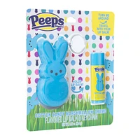 peeps® flavored lip balm & keychain