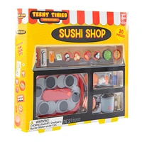 teeny tinies sushi shop mini food play set 20-piece