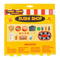 teeny tinies sushi shop mini food play set 20-piece