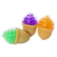 ice cream cones water bead squeeze toy 3-pack