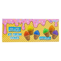 ice cream cones water bead squeeze toy 3-pack