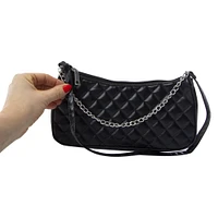 quilted chain bag