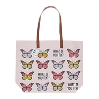 printed tote bag 20.8in x 15.5in