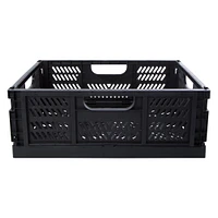 large collapsible storage crate 15.75in x 11.8in