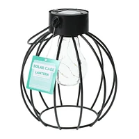 metal cage lantern 6.7in x 5.9in