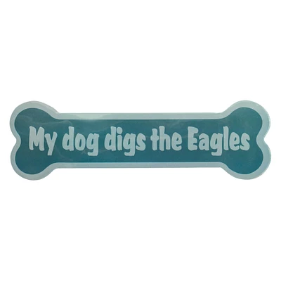 philadelphia eagles® 'my dog digs the eagles' magnet