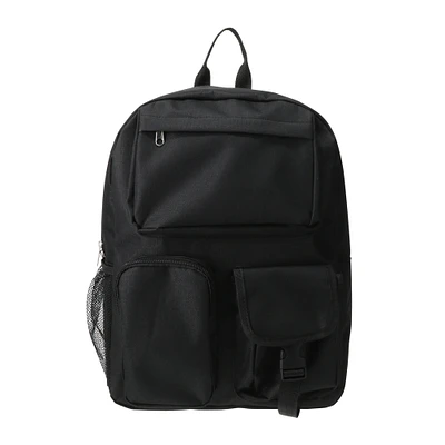 multi pocket backpack 16in