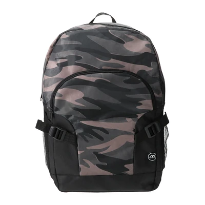 camo double buckle backpack