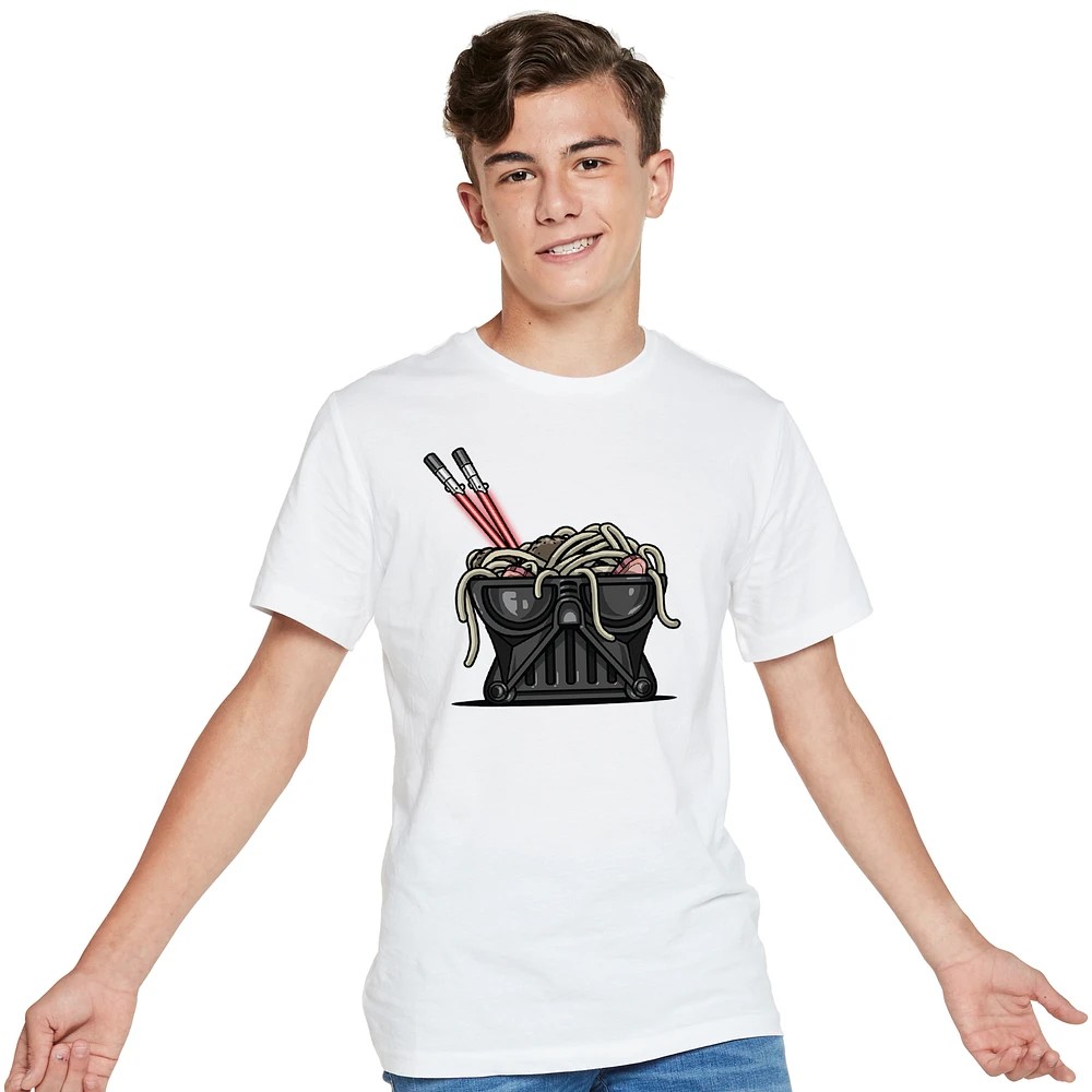 Darth Vader noodles graphic tee