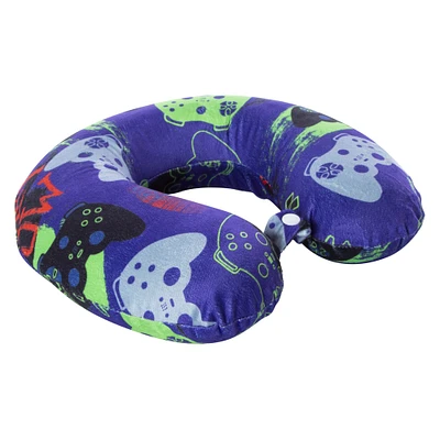 printed travel neck pillow