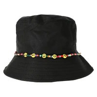 beaded bucket hat