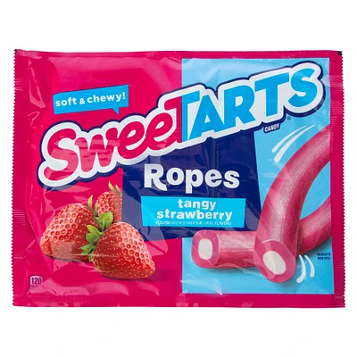 sweetarts® tangy strawberry soft & chewy ropes 9oz