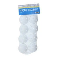 verge® practice baseballs 9in 8-pack