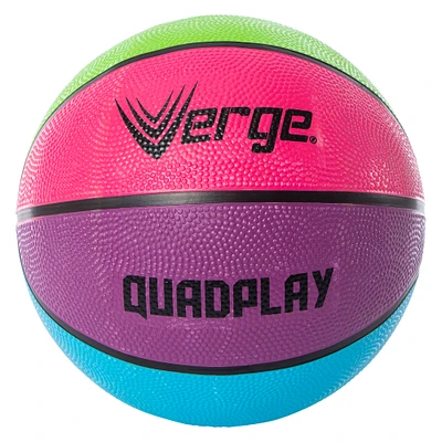 verge® quadplay women's official size basketball 28.5in