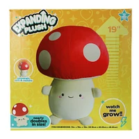 expanding mushroom plush 19in