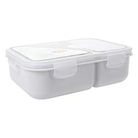 bento box with airtight lid 8.6in x 6.3in