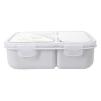 bento box with airtight lid 8.6in x 6.3in