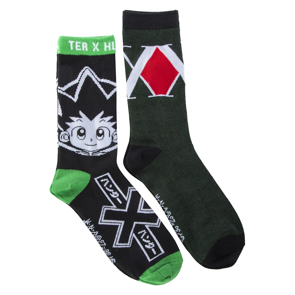 hunter x hunter™ mens crew socks 2-pack